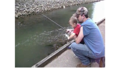 Youngest Angler To Catch A Rainbow Trout With Assistance